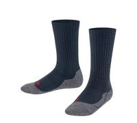 FALKE Active Warm K So laine respirantes unies 1 paire, Chaussettes Mixte enfant, Bleu Space Blue 6116, 27-30