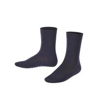 FALKE Cotton Finesse K So fines unies 1 paire, Chaussettes Mixte enfant, Bleu Dark Marine 6170, 31-34