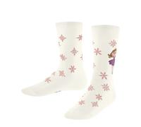 FALKE Fairy K So coton fantaisie 1 paire, Chaussettes Mixte Enfant, Blanc Off-White 2040, 27-30