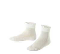 FALKE Romantic Net K So coton unies 1 paire, Chaussettes Mixte enfant, Blanc Off-White 2040, 27-30