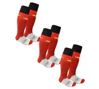 Chaussettes enfant Legea C164 (x3) Rouge Taille 2