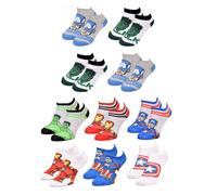 Chaussettes Enfant Licence Avengers Fantaisie -Assortiment Modèles Photos Selon Arrivages- Pack De 9 Paires Socquettes Garçon