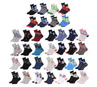 Chaussettes Enfant Licence Avengers Fantaisie -Assortiment Modèles Photos Selon Arrivages- Pack De 9 Paires Garçon