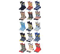 Chaussettes Enfant Licence Moi, Moche Et Mechant Fantaisie -Assortiment Modèles Photos Selon Arrivages- Pack De 9 Paires Garçon