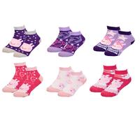 Chaussettes Enfant Licence Peppa Pig Fantaisie -Assortiment Modèles Photos Selon Arrivages- Pack De 9 Paires Socquettes Fille