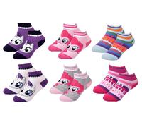 Chaussettes Enfant Mon Petit Poney Fantaisie -Assortiment Modèles Photos Selon Arrivages- Pack De 6 Paires Sneaker Girls