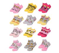 Chaussettes Enfant Monsieur Madame Fantaisie -Assortiment Modèles Photos Selon Arrivages- Pack De 9 Paires Sneaker Girls