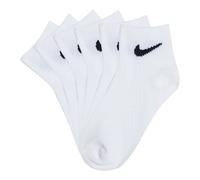 Nike 6 Pack Ankle Socks Childrens Blanc Chd C8-C13 Unisex