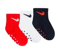 Chaussettes enfant Nike Core Swoosh Gripper (x3) Rouge 3/4,5 ans Male
