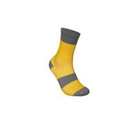 Chaussettes enfant poc essential mtb jaune gris