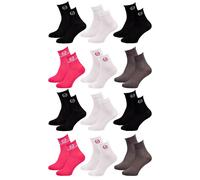 Chaussettes Enfant Quarter Sergio Tacchini Lot De 12 Pack De 12 Paires 0164