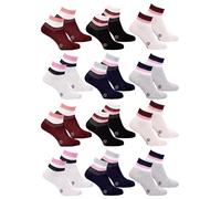 Chaussettes Enfant Quarter Sergio Tacchini Lot De 12 Pack De 12 Paires 9248