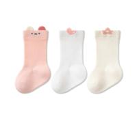 Chaussettes Enfant Sans Couture Fille De Football Tricotées Confortable Personnage Écoliers Douces Cheville Sportsocken d'apprentissage pour pas bébé semelle souple antidérapante confort et intérieurs