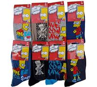 Chaussettes enfant Simpsons - Assortiment de modèles photos selon Arrival-