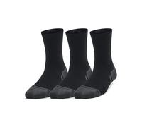 Under Armour Chaussettes enfant Perform Tech Crew Pack de 3 Noir Taille 31,5/36,5