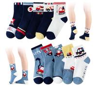 Chaussettes Enfants Garçons Filles 10Paires Capybara Chaussette de Sport Coton Chaussettes Colorées Pour Garçons e Filles Quatre Saisons À Porter
