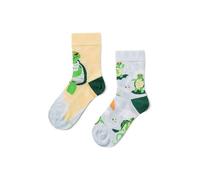 Chaussettes Enfants unisexe, hommes et femmes, amusantes et cool, modèle La Tortue fait du Surf (D-K-SC-RS-C-C-2067, FR/ES, Numérique, 27, 30, Taille normale)