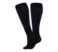Chaussettes équitation avec effet de compression ELT Noir M large