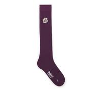 Chaussettes équitation Boss Equestrian Davina Double B Violet 39/42