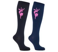 Chaussettes équitation de compression Covalliero Janne Noir 34/36