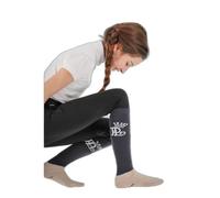 Chaussettes équitation de concours femme Pénélope (x2) Gris 31/36