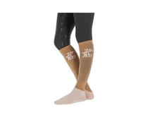 Chaussettes équitation de concours femme Pénélope (x2) Marron 36/41