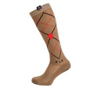Chaussettes équitation ELT Argyle Marron M