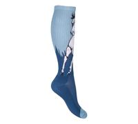 Chaussettes équitation enfant HKM Kids Helsinki Bleu 30/34