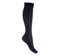 Chaussettes équitation enfant HKM Kids Hobby Horsing Noir TU