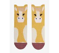 Chaussettes équitation enfant LeMieux Character (x2) Jaune 27/30,5