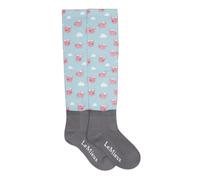 Chaussettes équitation enfant LeMieux Footsie Bleu 30/34
