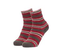 Chaussettes équitation enfant LeMieux Mini Sabrina Stripe Rouge 22,5/25,5