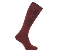 Chaussettes équitation femme Euro-Star Lyma Rouge 39/42