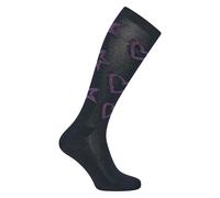 Chaussettes équitation femme Imperial Riding Cosy Hearts Bleu 39/42