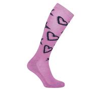 Chaussettes équitation femme Imperial Riding Cosy Hearts Rose 35/38