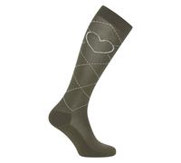 Chaussettes équitation femme Imperial Riding Imperial Heart Vert 35/38