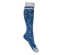 Chaussettes équitation HKM Mexico Bleu 39/42