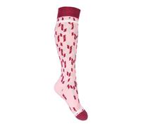 Chaussettes équitation HKM Mexico Rose 39/42