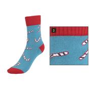 Chaussettes équitation Kavalkade "KavalSocks Christmas-Shorties Bleu 35/38
