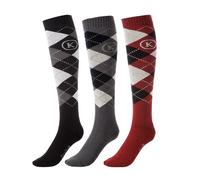 Chaussettes équitation Kavalkade Mix (x3) Noir 39/42