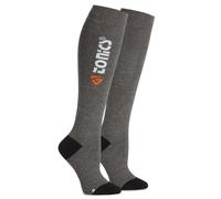 Chaussettes équitation Tonics Logo Gris 42/47