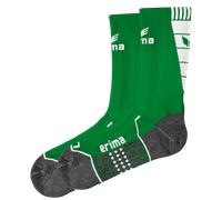 Erima Short Socks Trainingssocken Vert Blanc 0 ( 29-32 )