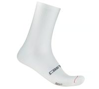 Castelli Chaussettes Espresso 18 Blanc Taille S/M