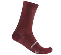 Chaussettes Espresso 18 bordeaux
