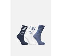 Chaussettes et collants adidas originals Mid Cut Crw Sck pour Accessoires S Bleu