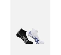 Chaussettes et collants Asics 2PPK CUSHION RUN QUARTER SOCK pour Adulte 43 - 46 Multicolore