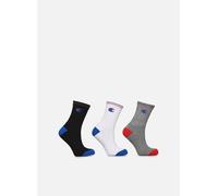 Champion Authentic Athletic Apparel Chaussettes gris chiné / mélange de couleurs / noir / blanc, Taille 35-38