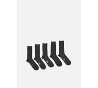 DIM Chaussettes Homme EcoDIM Talon/Pointes Renforcés x5, Gris Moyen, 43-46