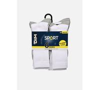 Chaussettes et collants Dim Ecodim Sport X6 pour Homme 40 - 45 Blanc