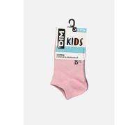 Chaussettes et collants Dim Lurex Coton Style Socquettes Courtes X2 pour Enfant 31 - 34 Rose